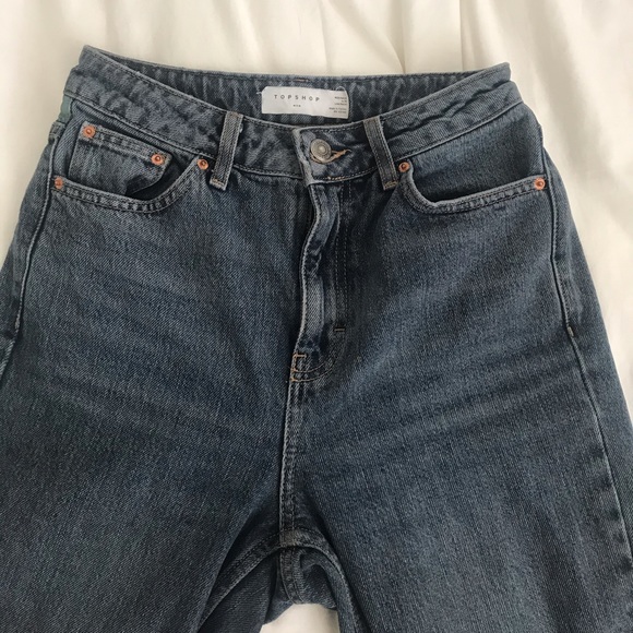 Custom painted Topshop mom jeans - Picture 3 of 5